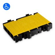 �erno-�lut� plastov� kabelov� most s v�kem DEFENDER 3 2D HV - 50 x 39,5 x 7,3 cm