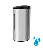 St��brn� nerezov� bezdotykov� d�vkova� dezinfekce, m�dla (gel) Donner ROUND - objem 700 ml