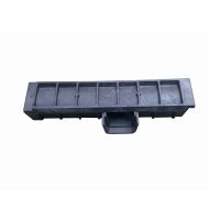 �ern� plastov� kabelov� chr�ni�ka T spojka - d�lka 80 cm, ���ka 24 cm a v��ka 15,5 cm