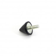ern gumov doraz tvaru kuele se roubem FLOMA - prmr 3 cm x 2,6 cm - zvtit obrzek