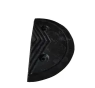 �ern� plastov� koncov� zpomalovac� pr�h - 33 x 17 x 4 cm