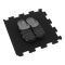 Zelen gumov modulov puzzle dlaba (okraj) FLOMA