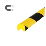 �erno-�lut� p�nov� magnetick� ochrana roh� zd�, st�n typ OA - 4 x 100 cm