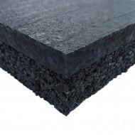 Tlumc dvouvrstv antivibran podlahov guma (deska) FLOMA Sandwich - 200 x 100 x 2,8 cm - zvtit obrzek