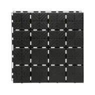 �ern� plastov� terasov� zahradn� dla�ba - 40 x 40 x 2 cm