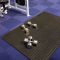 Černá fitness rohož - 180 x 120 x 1,2 cm