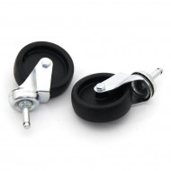 ern plastov koleko pro transportn ploiny - prmr 6,8 cm a ka 2 cm - 2 ks - zvtit obrzek