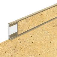 PVC vinylov� soklov� podlahov� li�ta Fortelock Business Tornes jupiter C009 beige - 200 x  - zv�t�it obr�zek