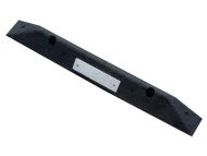 B�l� reflexn� odrazka pro parkovac� dorazy CarStop - 18 x 4 cm