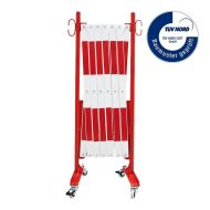 B�lo-�erven� kole�kov� mobiln� bari�ra - 3,6 x 1,05 m