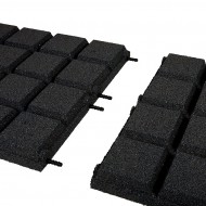 ern gumov dopadov dladice (V50/R25BIG) FLOMA - dlka 50 cm, ka 50 cm a vka 5 cm - zvtit obrzek