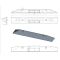 ern plastov parkovac doraz Carstop - 78 x 10 x