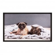 Vnitn istc vstupn roho FLOMA Image Cat&amp;Dog - 40 x 60 x 0,5 cm