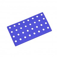 Modr plastov njezd AT-HRD, AvaTile - 25 x 13,7 x 1,6 cm