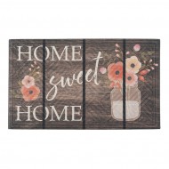 Textiln gumov istc vnitn vstupn roho FLOMA Mason jar - 45 x 75 x 1,1 cm - zvtit obrzek