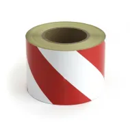 B�lo-�erven� lev� reflexn� v�stra�n� p�ska - 45 m x 10 cm - zv�t�it obr�zek