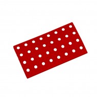erven plastov njezd AT-HRD, AvaTile - 25 x 13,7 x 1,6 cm