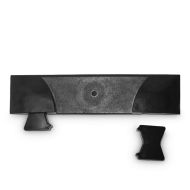 �ern� plastov� koncov� rampa pro kabelov� mosty DEFENDER MIDI - 12,5 cm