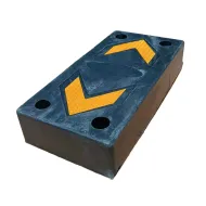 �erno-�lut� gumov� reflexn� doraz na rampu - 50 x 25 x 10 cm