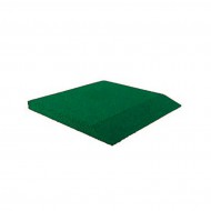 Zelen gumov krajov dopadov dlaba FLOMA V65/R00 - 50 x 50 x 6,5 cm - zvtit obrzek