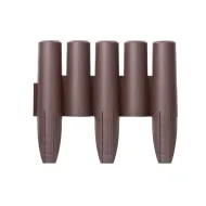 Hn�d� plastov� zahradn� obrubn�k GC55 - 270 x 24 cm