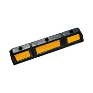 �erno-�lut� gumov� parkovac� reflexn� doraz FLOMA - 57 x 11,5 x 8 cm