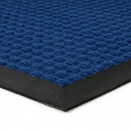 Modr textiln gumov vstupn roho FLOMA Little Squares - dlka 45 cm, ka 75 cm, vka - zvtit obrzek