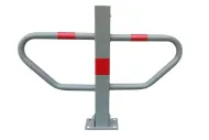 �ed� ocelov� sklopn� parkovac� z�brana - 78 x 60 cm