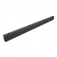 ed gumov zahradn obrubnk FLOMA Rockwall - 122 x 5,1 x 8,9 cm