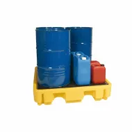 Plastov� j�mka s ro�tem - objem 250 l - 138 x 129 x 28 cm