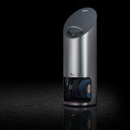 St��brn� nerezov� �isti� bot s ko�en�m povrchem Heute Ellipse plus