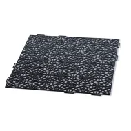 �ern� plastov� d�rovan� terasov� dla�ba - 39,7 x 39,7 x 1 cm