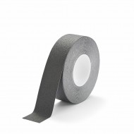 Černá plastová voděodolná protiskluzová páska FLOMA Super Resilient - 18,3 m x 5 cm a tlou