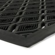 Gumov� �istic� vstupn� roho� FLOMA Eye Shaped - 55 x 90 x 1 cm