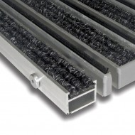 Hlinkov textiln istc vnitn vstupn kartov roho Alu Extra - 100 x 100 x 2,7 cm