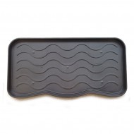ern plastov odkapva na boty FLOMA Waves - 38 x 75 x 2,1 cm - zvtit obrzek