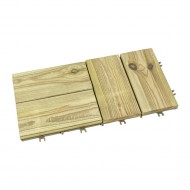 Devn devoplastov terasov dlaba Linea Woodenstyle - 59 x 30,5 x 3 cm - zvtit obrzek