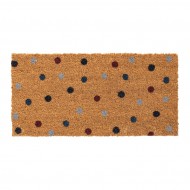 Kokosov vnitn istc vstupn roho FLOMA Ruco Dots - 25 x 50 x 1,5 cm