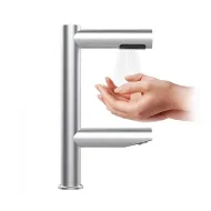 St��brn� nerezov� bezdotykov� vysou�e� rukou ve vodovodn� baterii Jet Dryer DUO