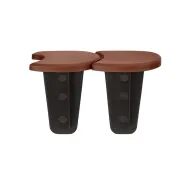 Hn�d� plastov� zahradn� obrubn�k GC80 - 383,4 x 11,5 cm