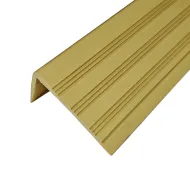 B�ov� plastov� PVC protiskluzov� schodov� hrana F816 - 250 x 8,2 x 4,5 cm