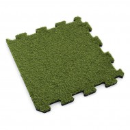 Gumov modulov puzzle dlaba s umlm trvnkem (okraj) FLOMA SportFlo S800 - 47,8 x 47,8 - zvtit obrzek