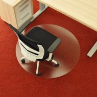 Pr�hledn� ochrann� podlo�ka pod �idli na koberec FLOMA OCMat Profi - 90 x 90 x 0,2 cm