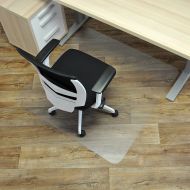 Pr�hledn� ochrann� podlo�ka pod �idli na hladk� povrchy FLOMA OCMat Profi - 120 x 120 x 0,