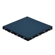 Modr gumov certifikovan dopadov dlaba FLOMA ProF - 50 x 50 x 3 cm