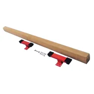 D�ev�n� �aloun�n� gymnastick� kladina MASTER - nosnost 100 kg - 240 x 10 x 30 cm