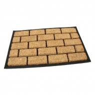 Kokosov istic venkovn vstupn roho FLOMA Rectangle - Bricks - dlka 45 cm, ka 75 c