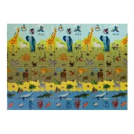 Pnov skldac dtsk hrac podloka Casmatino ABC Animals - 200 x 140 x 1 cm