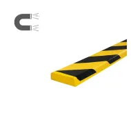 �erno-�lut� p�nov� magnetick� ochrana roh� zd� a st�n PC - 100 x 5 x 1 cm