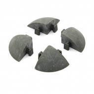 ed plastov rohov njezd pro terasovou dlabu Linea Easy - 5,4 x 5,4 cm vka 2,5 cm -  - zvtit obrzek
